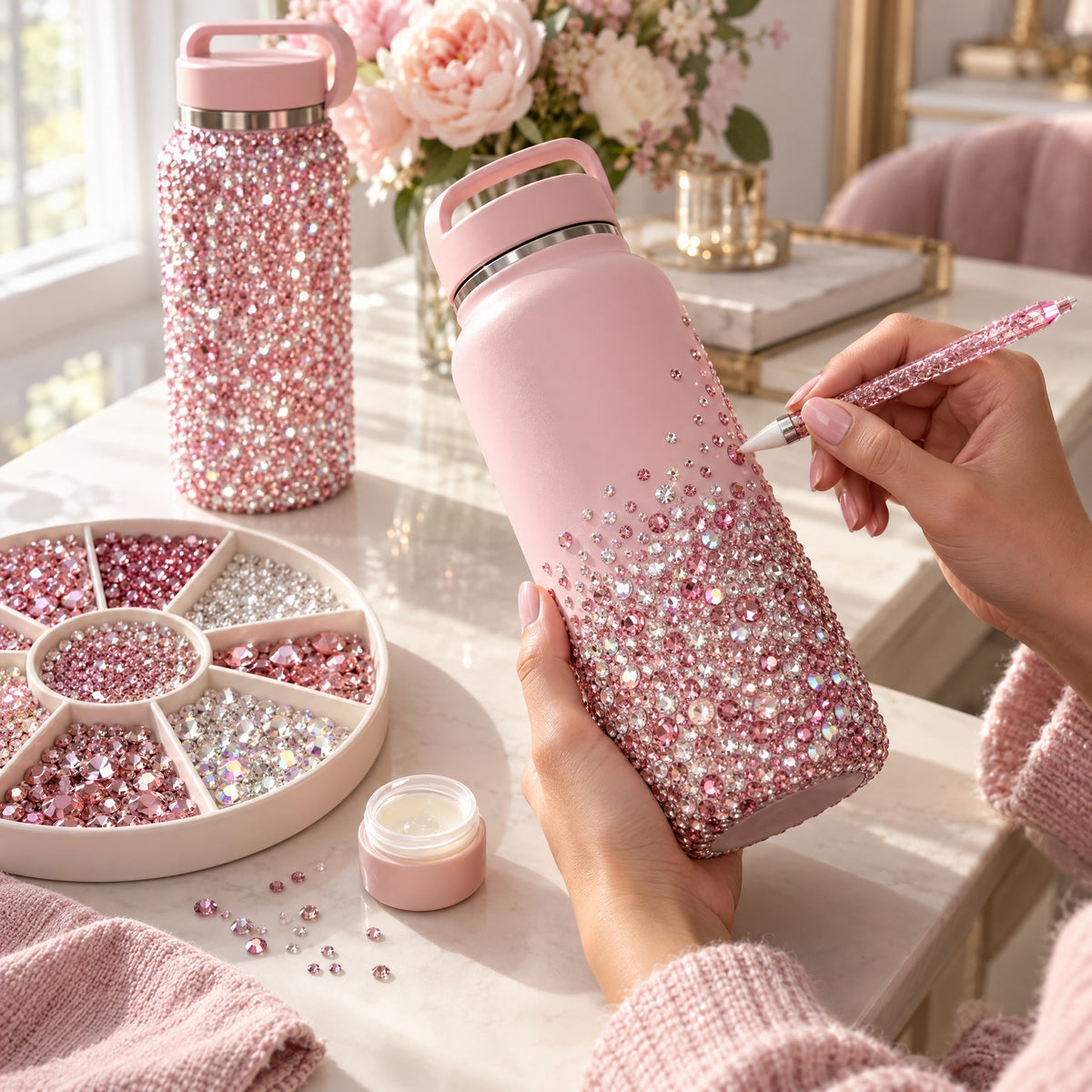 Bedazzle Your Gym Bottle